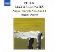 Peter Maxwell Davies Naxos Quartets Nos. 3 and 4 (Maggini Quartet) (CD) Album