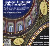 Peter-Michael Seifried Cantorial Highlights of the Synagogue (CD)