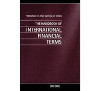Peter Moles Nicholas Ter The Handbook of International Financial Ter (Tascabile)