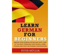 Peter Muller Learn German for Beginners (Tascabile)