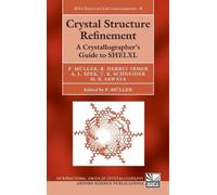 Peter Muller Thomas Schneider Anthony Spek Re Crystal Structu (Copertina rigida)