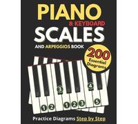 Peter Music Pub Piano & Keyboard Scales and Arpeggios Book, Practice (Tascabile)