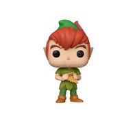 Peter Pan 70th Funko POP Disney Vinile Figura Peter con Flauto 9 cm