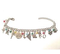 Peter Pan Bracciale Isola Che Non C'è Trilly Uncino Disney Metallo Nichel Free