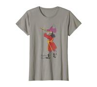 Peter Pan Captain Hook Classic Maglietta, Donna, Ardesia, M