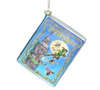 Peter Pan - Libro di vetro per albero di Natale, decorazione Gisela Graham