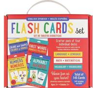Peter Pauper Pr Bilingual Flash Cards - Alphabet, Colors & Shapes, First (Cards)
