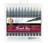 Peter Pauper Press Studio Series Watercolor Brush Pens (24 Piece Set)