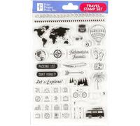 Peter Pauper Press Travel Clear Stamp Set