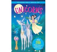 Peter Pauper Press Unicorns Sticker Doll Dress-Up Book (Tascabile)