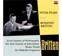 Peter Pears/Benjamin Britten - Britten: Seven Sonnets of Miche