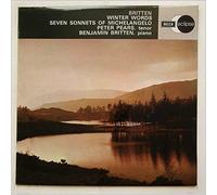 Peter Pears, Benjamin Britten - Britten: Winter Words, Seven Sonnets Of Michelangelo [LP]