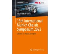 Peter Pfeffer 13th International Munich Chassis Symposium 2022 (Tascabile)