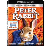 Peter Rabbit (4K UHD Blu-ray) Rose Byrne Domhnall Gleeson Sam Neill