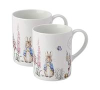 Peter Rabbit Classic Porcelain Set of 2 Mugs - 9101071 by Stow Green