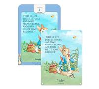 Peter Rabbit Nulla Da Beatrix Potter Licenza Grande Acciaio Insegna 40cm x 30cm