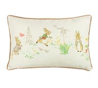 Peter Rabbit TM Fodera per cuscino classica con bordino