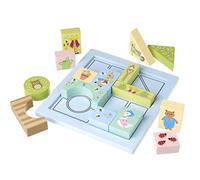 Peter Rabbit- Vassoio Puzzle Block, Multicolore, OTT21964