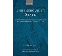 Peter Ramsay The Insecurity State (Copertina rigida)