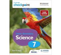 Peter Riley Cambridge Checkpoint Lower Secondary Science Student's B (Tascabile)