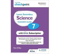 Peter Riley Cambridge Checkpoint Lower Secondary Science T (Mixed Media Product)