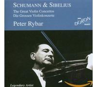 peter rybar - schumann - sibelius - violin concertos in d