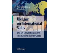 Peter Schlechtriem Petra Butler UN Law on International Sales (Tascabile)