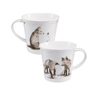 Peter Schnellhardt Tazza, Mug Volpe Esplorazione 350ml Porcellana Goebel
