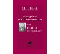 Peter Schöttler Marc Bloch Apologie der Geschichtswissenschaft (Tascabile)