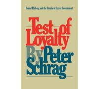 Peter Schrag Test of Loyalty (Tascabile)