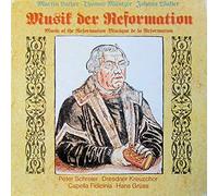 Peter Schreier / Dresdner Kreuzchor / Capella Fidicina unter Leitung von Hans Gruess - Musik der Reformation [Vinyl Schallplatte] [3 LP Box-Set]