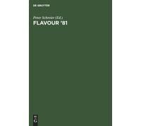 Peter Schreier Flavour '81 (Copertina rigida)