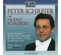 Peter Schreier singt Franz Schubert Lied D 741 Sei mir gegrusst op 20 n.1 Lied D 777 Lachen und Weinen (1822) Lied D 776 Du bist die Ruth (1823) op 59 n.3 Lied D 751 Die Liebe hat gelogen Lied D 943 Auf dem Strom (1828) Lied D 138 Rastlose Liebe op 5 n.1