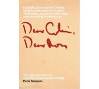 Peter Simpson Dear Colin, Dear Ron (Tascabile)