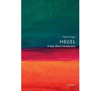 Peter Singer Hegel (Tascabile) Very Short Introductions