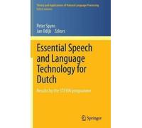 Peter Spyns Essential Speech and Language Technology for Dutc (Copertina rigida)