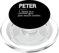 PETER Stesso di un ragazzo normale Solo molto più cool personalizzato PopSockets PopGrip per MagSafe