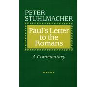 Peter Stuhlmacher Paul's Letter to the Romans (Tascabile)