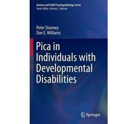 Peter Sturmey Don E Pica in Individuals with Developmental Di (Copertina rigida)