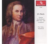 Peter Sykes Bach: Partitas for Keyboard, BWV 825-830 complete (CD)