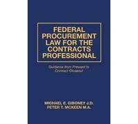 Peter T McKeen M a Michael Federal Procurement Law For The Contract (Tascabile)