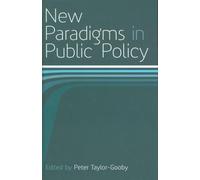 Peter Taylor-Gooby New Paradigms in Public Policy (Copertina rigida)