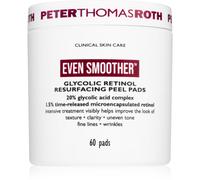 PETER THOMAS ROTH CLINICAL SKIN CARE EVEN SMOOTHER GLYCOLIC RETINOL RESURFACING PEEL PADS Pro Packung 60 Stück