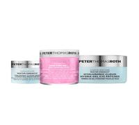Peter Thomas Roth Set di accessori Skincare | Rose Stem Cell Maske, Water Drench® Mini 20 ml e 30 paia | Maschera idratante per il viso + cura degli occhi + set da viaggio | Anti-età & Glow