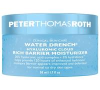 Peter Thomas Roth Water Drench Hyaluronic Cloud Rich Barrier Moisturizer crema idratante ricca per ripristinare la barriera cutanea 50 ml