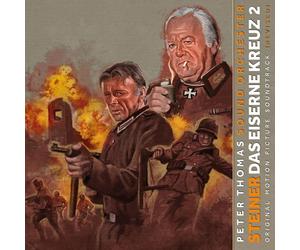 Peter Thomas Sound Orchestra & Peter Thomas - Steiner - Das Eiserne Kreuz 2 (Limited Edition) (Transparent Orange Coloured) (LP)
