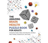 Peter Tremblay The Amazing Brain Health Puzzle Book for Adults (Tascabile)