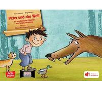 Peter und der Wolf. Ein musikalisches Märchen von Sergej Prokofjew. Kamishibai Bildkartenset: Entdecken - Erzählen - Begreifen: Bilderbuchgeschichten. Musikalische Früherziehung mit Klassik für Kinder