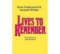 Peter Underwood Leonard Wilder Lives to Remember (Copertina rigida)