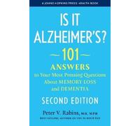 Peter V. Rabins Is It Alzheimer's? (Copertina rigida)